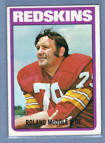 1972 Topps #168 Roland McDole EX  GO210