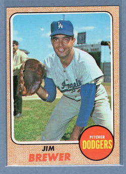 1968 Topps #298 Jim Brewer (b)EX-MT  GO507