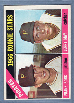 1966 Topps #123 Pirates Rookies VG-EX  GO368