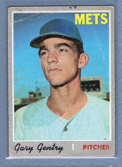 1970 Topps #153 Gary Gentry  G-VG  GO695