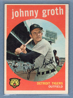 1959 Topps #164 Johnny Groth EX  GO213