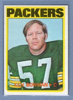 1972 Topps #58 Ken Bowman EX-MT GO181