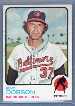 1973 Topps #34 Pat Dobson (st) (b) VG  GO669