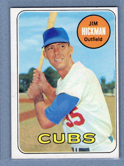 1969 Topps #63 Jim Hickman (b) EX-MT  GO700