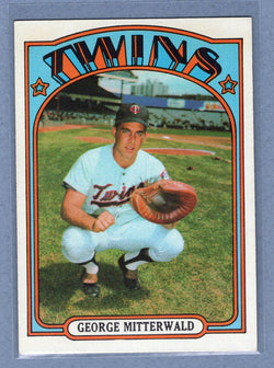 1972 Topps #301 George Mitterwald EX-MT   GO311