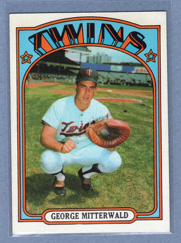 1972 Topps #301 George Mitterwald EX-MT   GO311