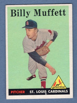 1958 Topps #143 Billy Muffett EX  GO495