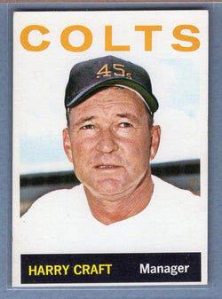 1964 Topps #298 Harry Craft EX-MT  GO264
