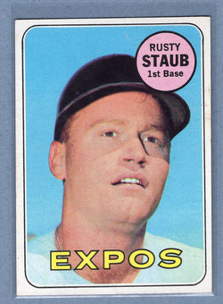 1969 Topps #230 Rusty Staub EX-MT  GO350