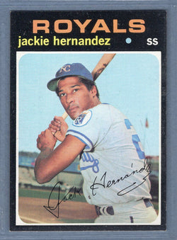 1971 Topps #144 Jackie Hernandez  EX  GO747