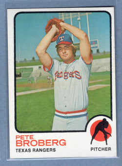 1973 Topps #162 Pete Broberg  EX-MT  GO550