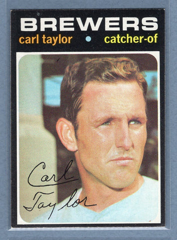 1971 Topps #353 Carl Taylor (a) EX  GO950