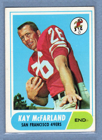 1968 Topps #113 Kay McFarland  VG-EX  GO801