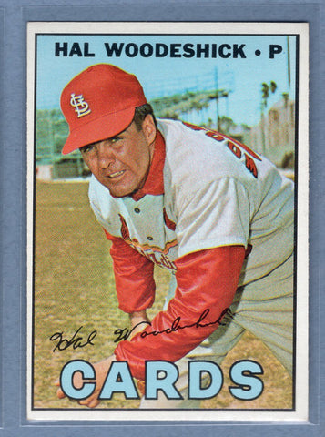 1967 Topps #324 Hal Woodeshick  EX-MT   GO223