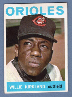 1964 Topps #17 Willie Kirkland VG  GO97