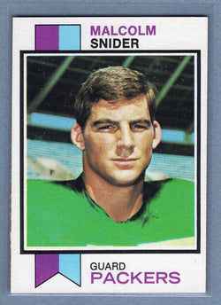 1973 Topps #237 Malcolm Snider EX-MT     GO375