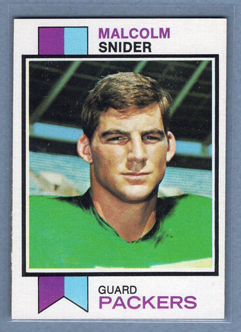 1973 Topps #237 Malcolm Snider EX-MT     GO375