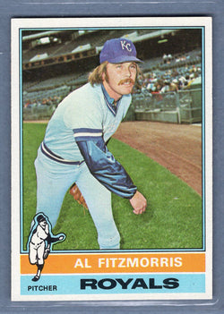 1976 Topps #144 Al Fitzmorris  EX-MT  GOSB1