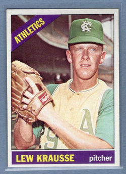 1966 Topps #256 Lew Krausse EX-MT  GO170