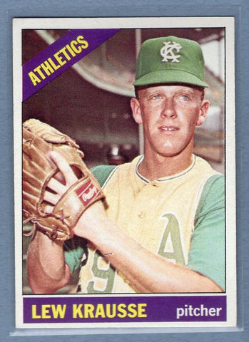 1966 Topps #256 Lew Krausse EX-MT  GO170