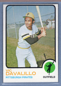1973 Topps #163 Vic Davalillo  EX  GO550
