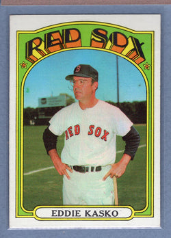 1972 Topps #218 Eddie Kasko MG EX-MT  GO483