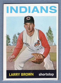 1964 Topps #301 Larry Brown EX-MT  GO264