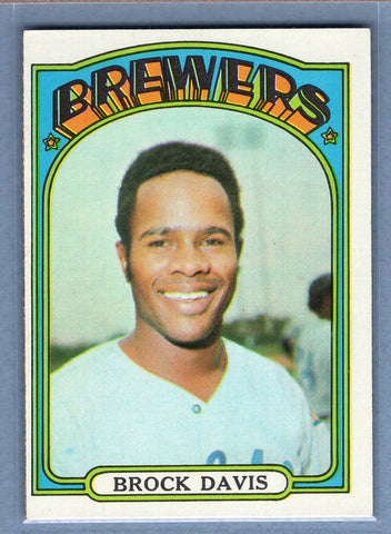1972 Topps #161 Brock Davis EX  GO500