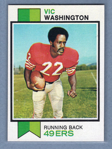 1973 Topps #238 Vic Washington EX-MT     GO375