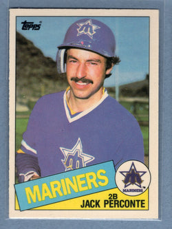 1985 Topps Tiffany #172 Jack Perconte NM