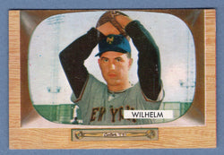 1955 Bowman #1 Hoyt Wilhelm (HOF) EX  GO149