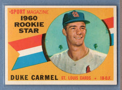 1960 Topps #120 Duke Carmel EX   GO550