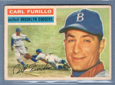 1956 Topps #190 Carl Furillo (GB) VG-EX  GO460