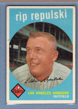 1959 Topps #195 Rip Repulski VG   GO410