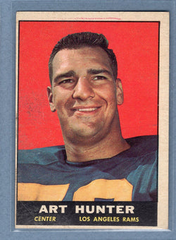 1961 Topps #53 Art Hunter (a)(st) VG  GO801