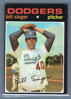 1971 Topps #145 Bill Singer  EX  SB1