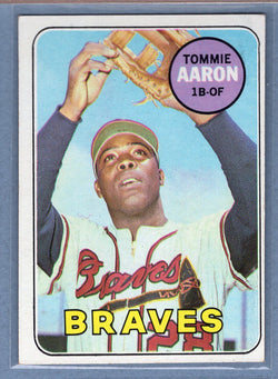 1969 Topps #128 Tommie Aaron (c) EX-MT  GO602
