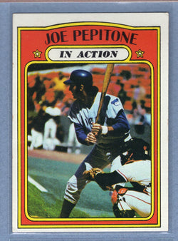 1972 Topps #304 Joe Pepitone IA EX   GO311