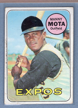 1969 Topps #236 Manny Mota (st) VG  GO350