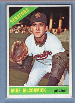1966 Topps #118 Mike McCormick (c) VG  GO470