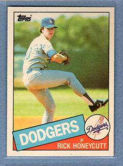 1985 Topps Tiffany #174 Rick Honeycutt NM