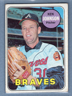 1969 Topps #238 Ken Johnson VG  GO350