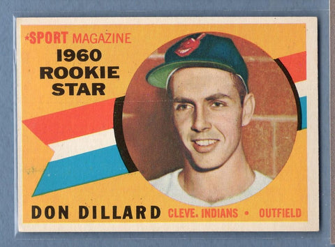 1960 Topps #122 Don Dillard EX   GO550
