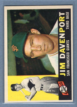 1960 Topps #154 Jim Davenport EX-MT   GO340