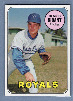 1969 Topps #463 Dennis Ribant  EX   GO501