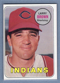 1969 Topps #503 Larry Brown EX-MT  GO645