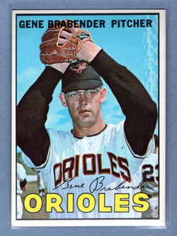 1967 Topps #22 Gene Brabender EX-MT  GO263