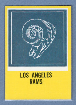 1967 Philadelphia #96 Los Angeles Rams EX-MT   GO118