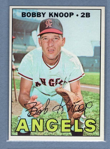 1967 Topps #175 Bobby Knoop EX-MT   GO440