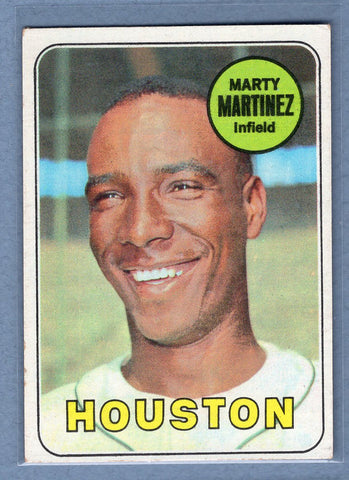 1969 Topps #337 Marty Martinez (b) EX  GO577